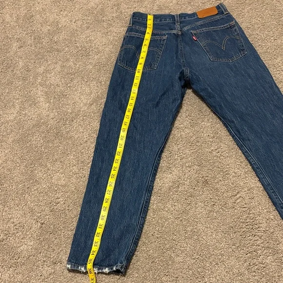 Levi's Classic Blue Denim Jeans 26x26 - Picture 6 of 8